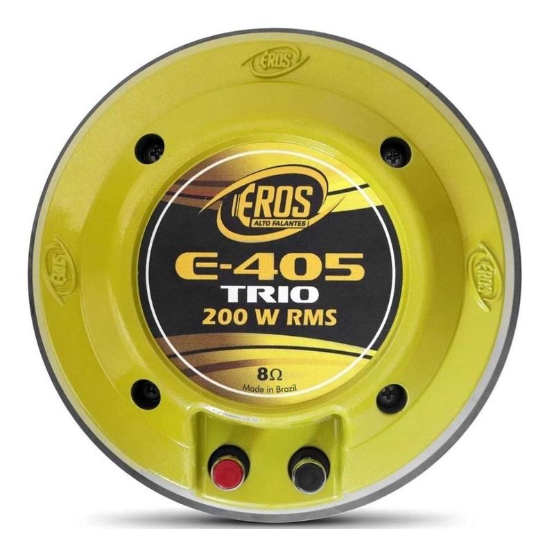 Driver E-405 Trio 200w Rms Eros Corneta Parafuso Fenolico - Driver
